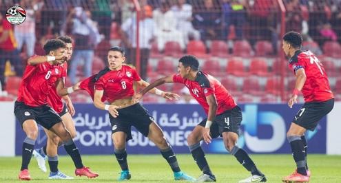 مصر تواجه السعودية في قمة نارية بنهائي كأس العرب للشباب